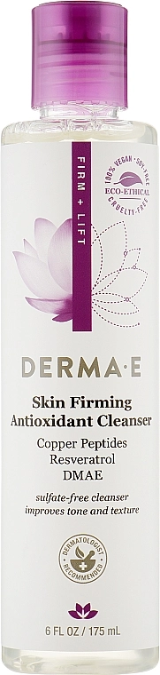 Derma E Антиоксидантний засіб для вмивання Skin Firming Antioxidant Cleanser - фото N1