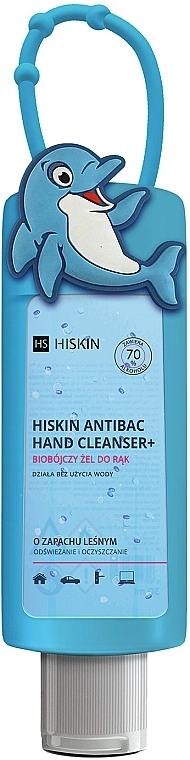 HiSkin Антибактериальный гель для рук для детей "Дельфин" Antibac Hand Cleanser+ - фото N1