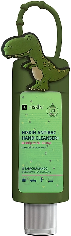 HiSkin Антибактериальный гель для рук для детей "Динозавр" Antibac Hand Cleanser+ - фото N1