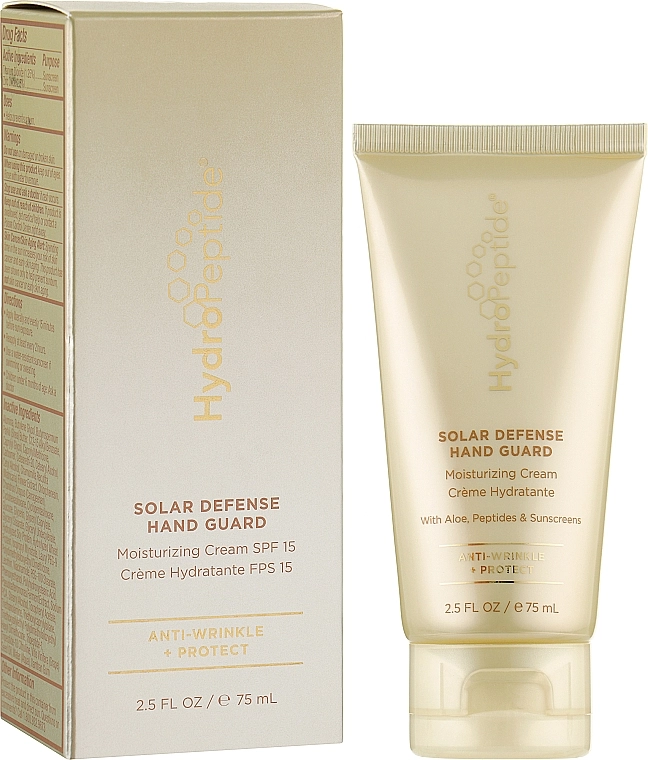 HydroPeptide Сонцезахисний крем для рук SPF 15 Solar Defense Hand Guard - фото N2