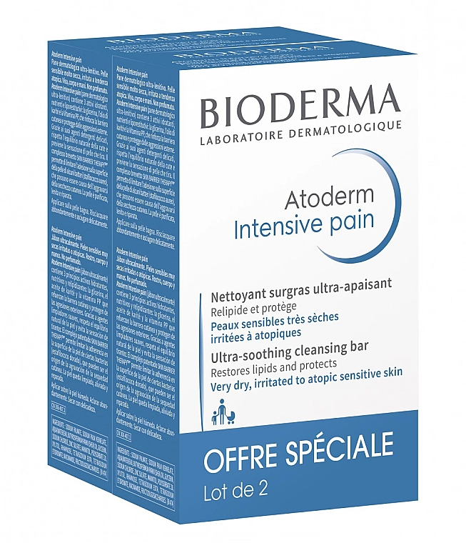 Bioderma Набір Atoderm (soap/2x150g) - фото N1