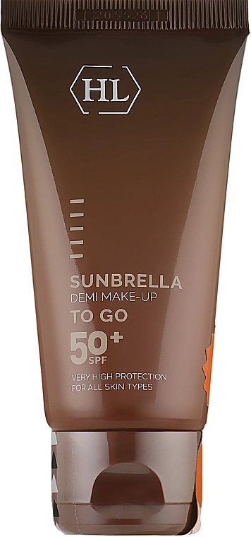 Holy Land Cosmetics Сонцезахисний крем з тоном Sunbrella SPF 50+ Demi Make Up To Go - фото N1