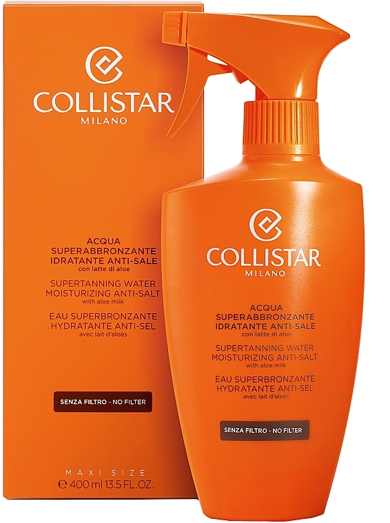 Collistar Увлажняющая эмульсия Supertanning Water Moisturizing Anti-Salt - фото N2