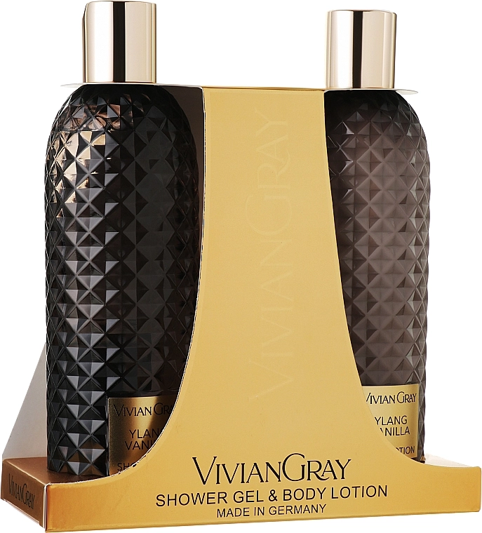 Vivian Gray Набор Vivian Grey Ylang & Vanilla (sh/gel/300ml + b/lot/300ml) - фото N1