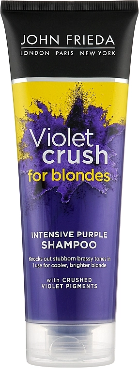 John Frieda Інтенсивний фіолетовий шампунь для світлого волосся Violet Crush For Blondes - фото N1
