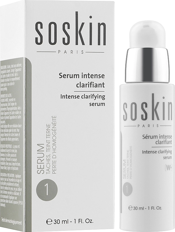 Soskin Осветляющая сыворотка для лица Intense Clarifying Serum - фото N2