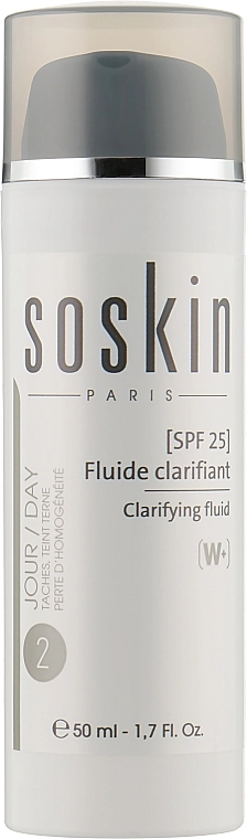 Soskin Осветляющий флюид для лица SPF 25 Clarifying Fluid SPF 25 - фото N1