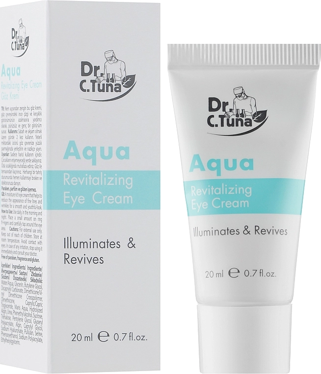 Farmasi Крем вокруг глаз Dr.C.Tuna Aqua Revitalizing Eye Cream - фото N2