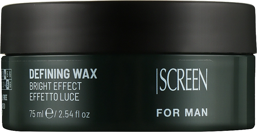 Screen Моделирующий воск средней фиксации для мужских волос For Man Defining Wax - фото N1