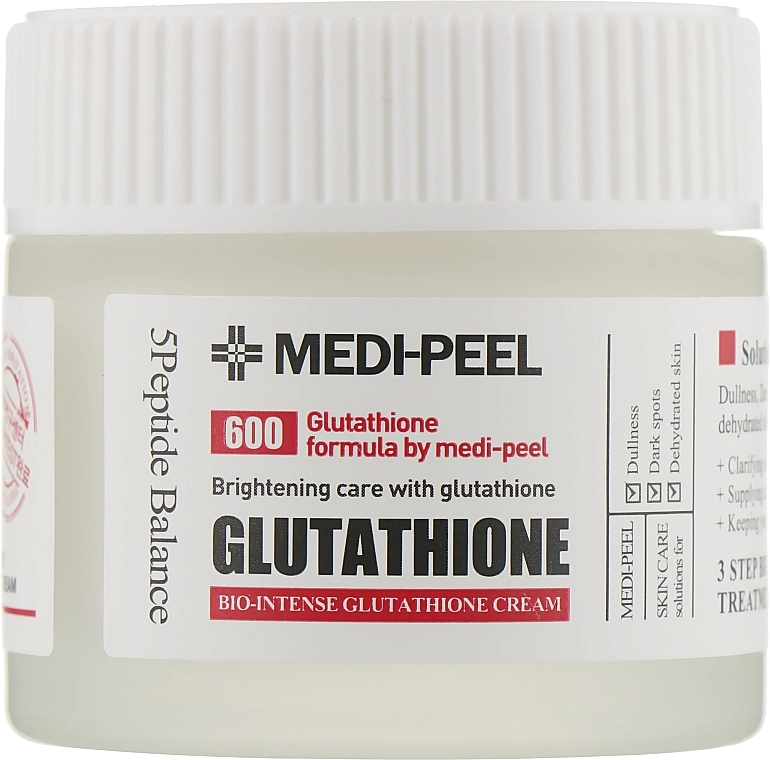 Освітлюючий крем з глутатіоном - Medi peel Bio Intense Glutathione White Cream, 50 мл - фото N1