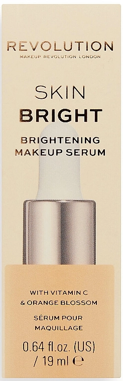 Makeup Revolution Skin Bright Brightening Makeup Serum Сироватка для макіяжу - фото N2