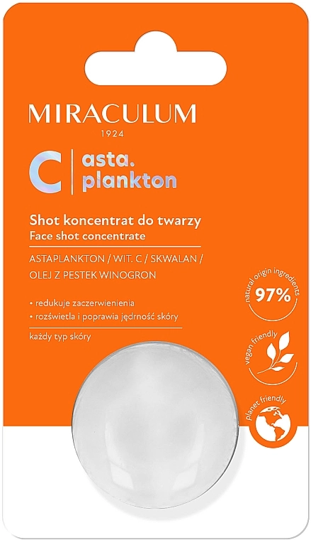Miraculum Концентрат для обличчя Asta.Plankton C Face Shot Concentrate - фото N3