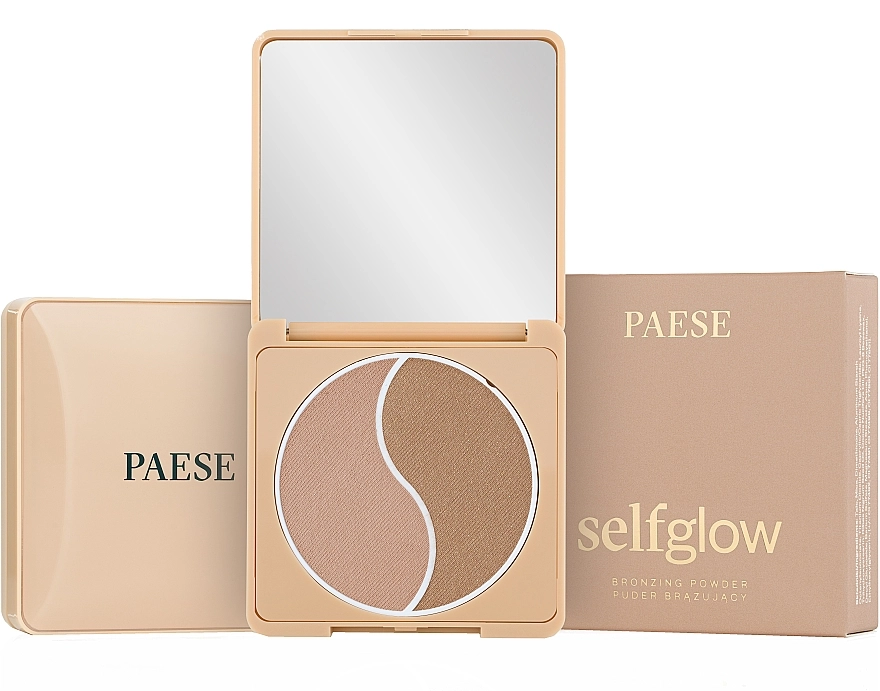 Paese Selfglow Bronzing Puder Бронзер для лица - фото N1