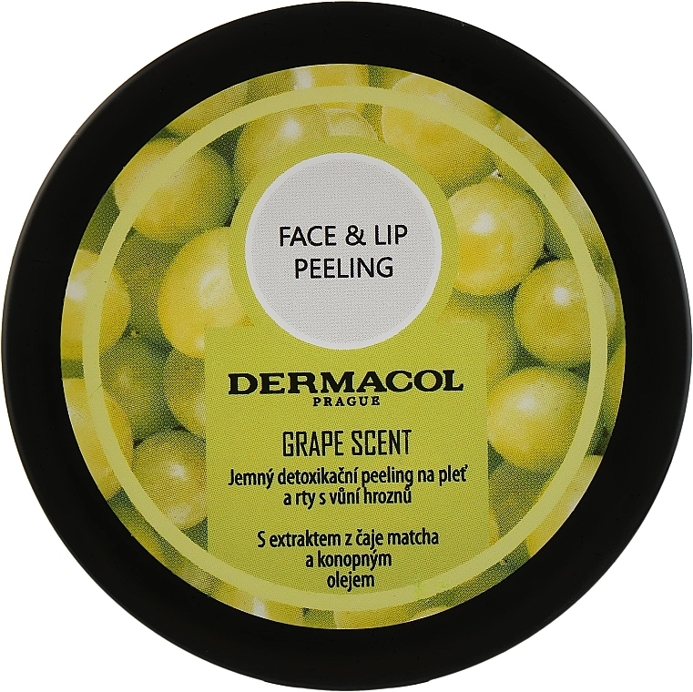 Dermacol Скраб для обличчя й губ "Виноград" Face & Lip Peeling Grape Scent Peeling - фото N1