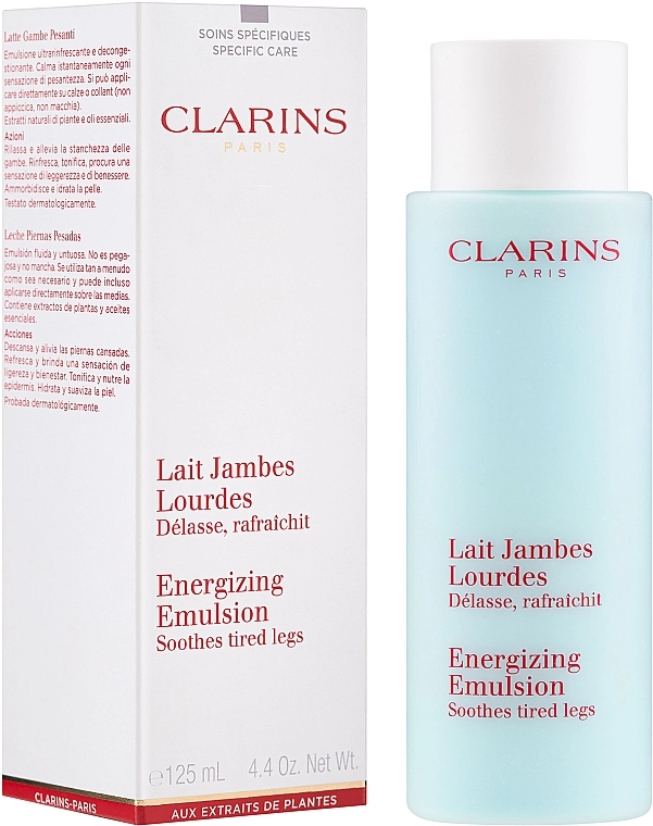 Clarins Молочко для ног Body Energizing Emulsion - фото N2