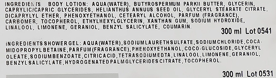 Vivian Gray Vivian Grey Jasmine & Patchouli Набір "Жасмин і пачулі" (sh/gel/300ml + lot/300ml) - фото N4