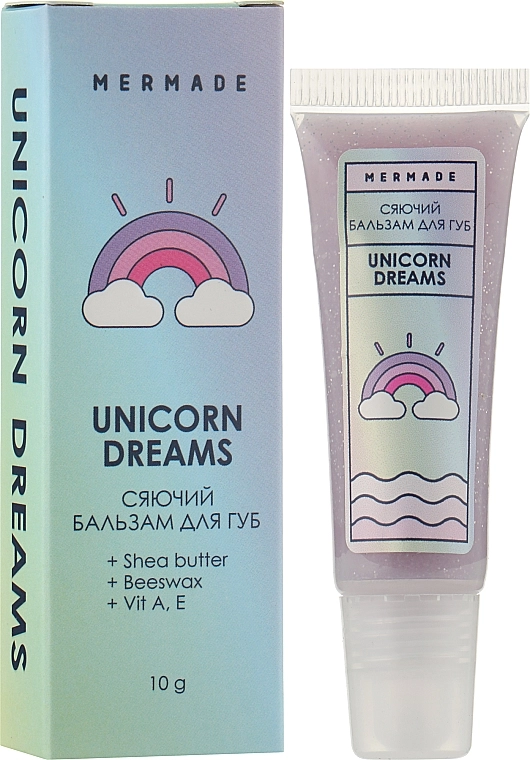 Mermade Сяйний бальзам для губ Unicorn Dreams - фото N2