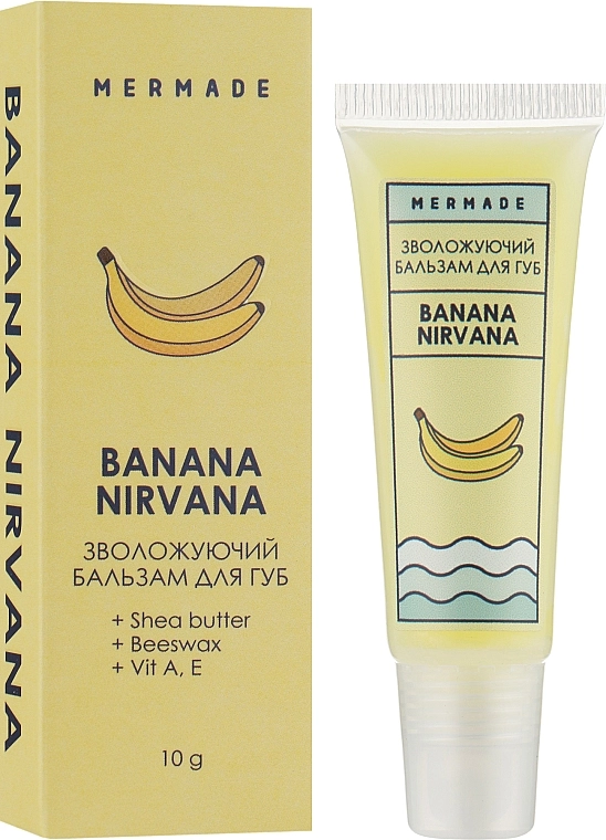 Mermade Увлажняющий бальзам для губ Banana Nirvana - фото N2