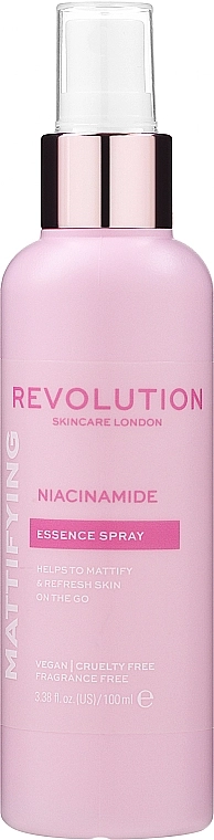 Revolution Skincare Спрей для обличчя Niacinamide Mattifying Essence Spray - фото N1