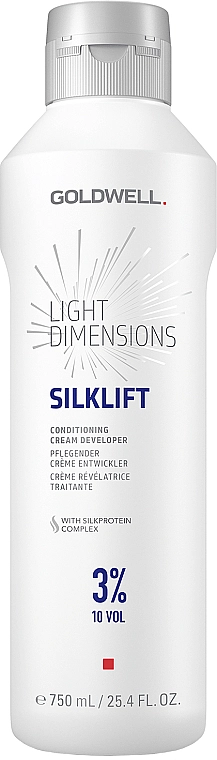Goldwell Ухаживающий кремообразный проявитель Silk Lift 3% Conditioning Cream - фото N1