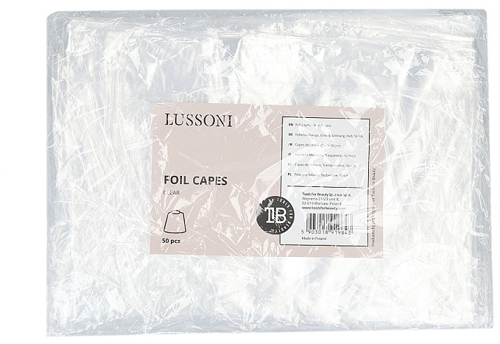 Lussoni Накидки из фольги, прозрачные Foil Capes - фото N1
