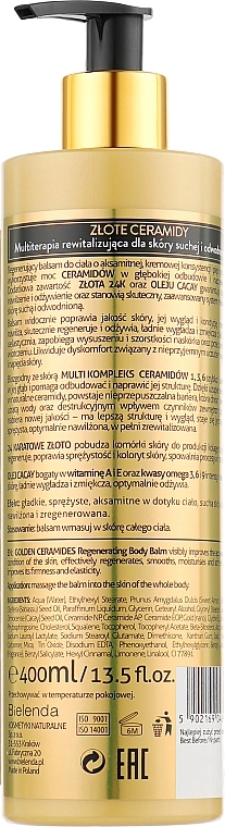 Bielenda Регенерувальний лосьйон для тіла Golden Ceramides Regenerating Body Lotion - фото N2