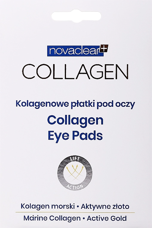 Novaclear Коллагеновые патчи под глаза Collagen Eye Pads - фото N1
