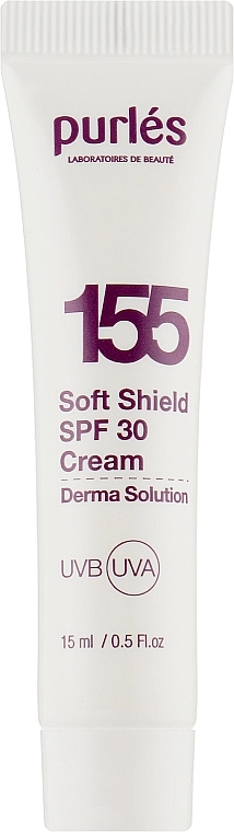 Purles Крем для обличчя Derma Solution 155 Soft Shield SPF 30 Cream (міні) - фото N1