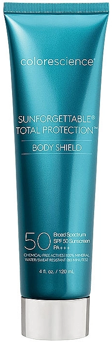 Colorescience Солнцезащитный крем для тела Sunforgettable Total Protection Body Shield SPF 50 - фото N1