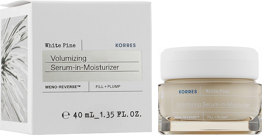 Korres Денний крем для нормальної й комбінованої шкіри White Pine Volumizing Serum-in-Moisturizer - фото N2