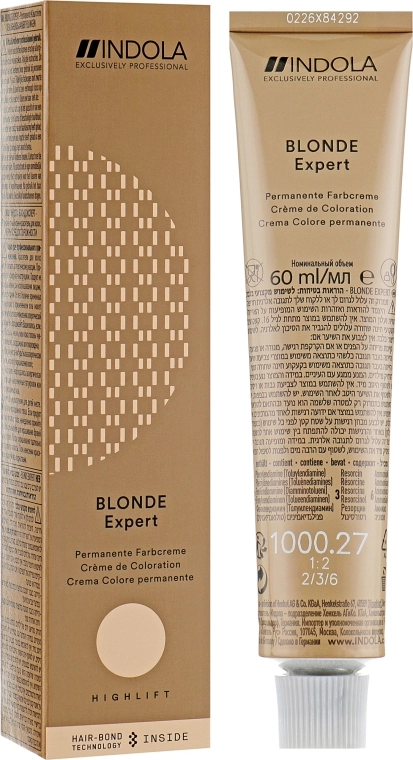 Indola Перманентна крем-фарба Profession Blonde Expert Permanent Caring Color - фото N3