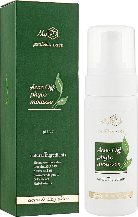 MyIdi Очищувальний мус для проблемної шкіри Acne-Off Phyto Mousse - фото N2