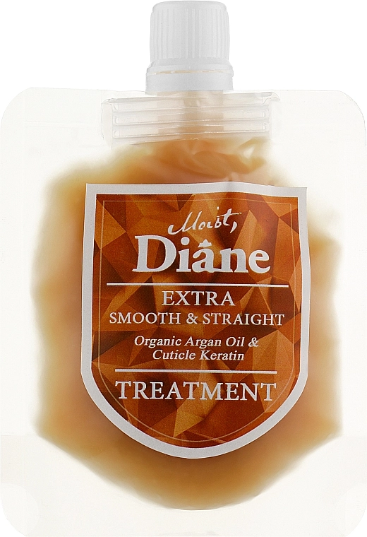 Moist Diane Бальзам-маска кератиновая для волос "Гладкость" Perfect Beauty Extra Smooth & Straight - фото N3