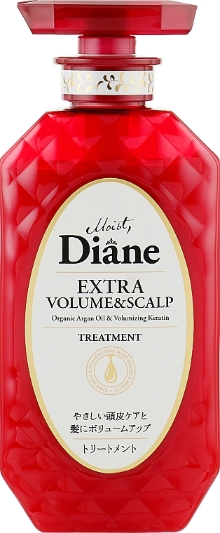 Moist Diane Бальзам-маска кератиновая для волос "Объем" Perfect Beauty Extra Volume & Scalp - фото N3