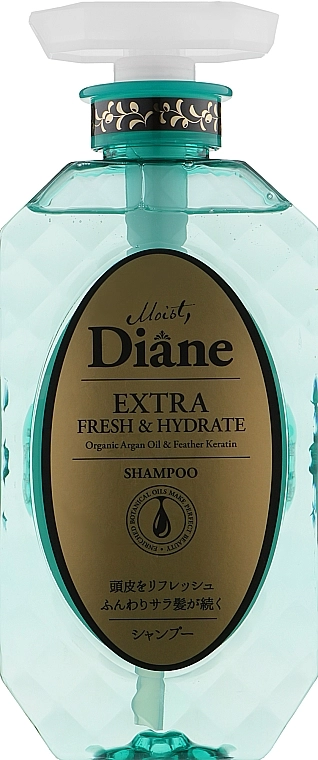 Moist Diane Шампунь кератиновий для волосся "Свіжість" Perfect Beauty Extra Fresh & Hydrate Shampoo - фото N1