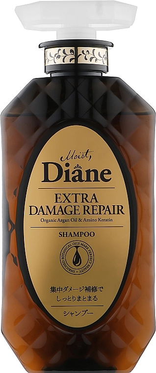 Moist Diane Шампунь кератиновий для волосся "Відновлення" Perfect Beauty Extra Damage Repair Shampoo - фото N1