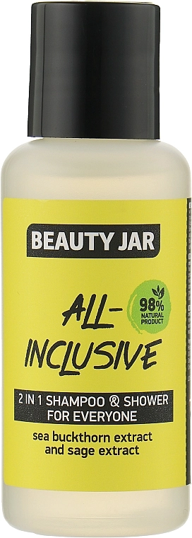 Beauty Jar Шампунь-гель для душа 2 в 1 2 in 1 Shampoo & Shower For Everyone All-Inclusive - фото N1