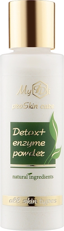 MyIdi Очищувальна ензимна пудра "Детокс+" для всіх типів шкіри Detox+ Enzyme Powder - фото N1