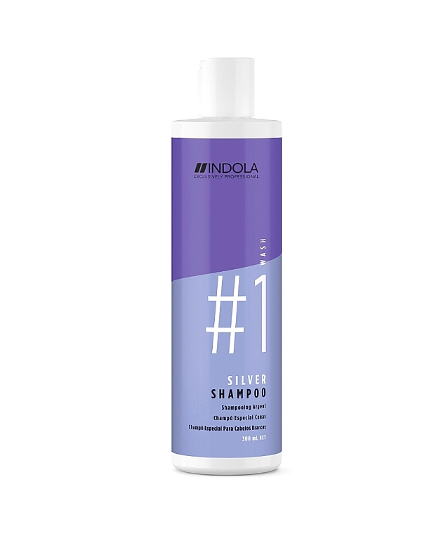 Indola Шампунь для окрашенных волос с серебристым эффектом Innova Color Silver Shampoo - фото N1