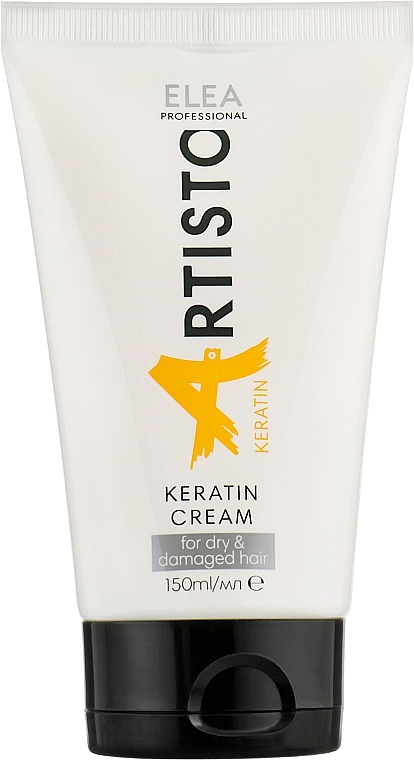 Elea Professional Крем для волос восстанавливающий с кератином Artisto Keratin Cream - фото N1