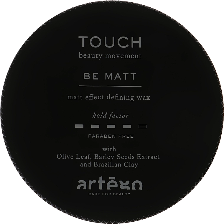 Artego Воск с матовым эффектом средней фиксации Touch Be Matt - фото N1