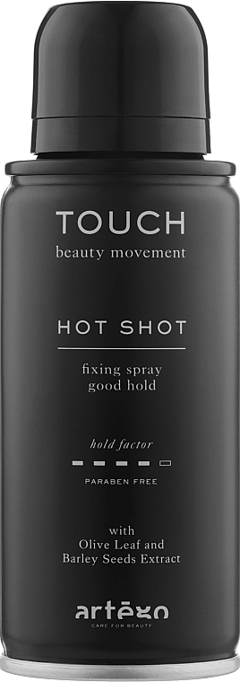 Artego Лак для волос средней фиксации Touch Hot Shot - фото N1