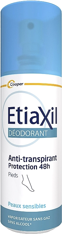 Etiaxil Антиперспірант-дезодорант спрей для ніг "Захист 48 годин" Anti-Perspirant Deodorant Protection 48H Feet Spray - фото N1