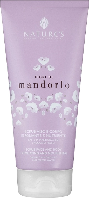 Nature's Fiori di Mandorlo Face And Body Scrub Скраб для лица и тела - фото N1