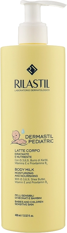 Rilastil Детское увлажняющее молочко для тела Dermastil Pediatric Body Milk - фото N1