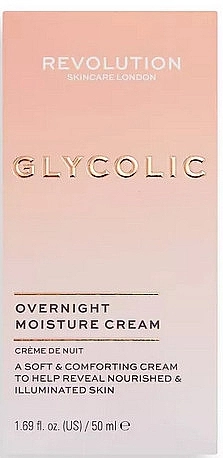 Revolution Skincare Нічний гліколевий крем для обличчя Glycolic Overnight Moisture Cream - фото N2