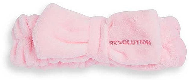 Revolution Skincare Косметична пов'язка для волосся, рожева Pretty Pink Hair Band - фото N2