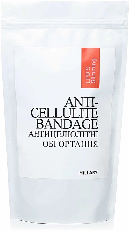 Hillary Антицелюлітні ліпосомальні обгортання Anti-cellulite Bandage LPD'S Slimming - фото N2