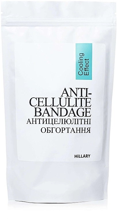 Hillary Набор "Курс охлаждающих антицеллюлитных обертываний для тела" Anti-Cellulite Pro Cooling Effect - фото N3