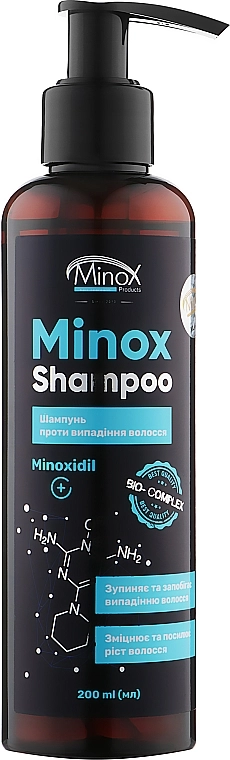 MinoX Шампунь против випадения волос Shampoo - фото N1